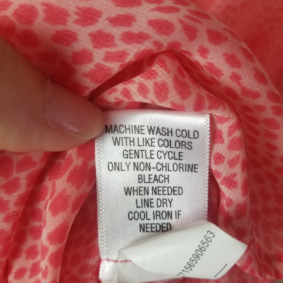 APT 9 pink sheer two-piece blouse set - Picture 5 of 8